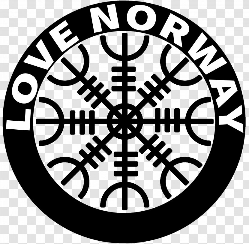 Royalty-free Helm Of Awe Vector Graphics Illustration Aegishjalmur - Norwegian Elkhound Love Transparent PNG
