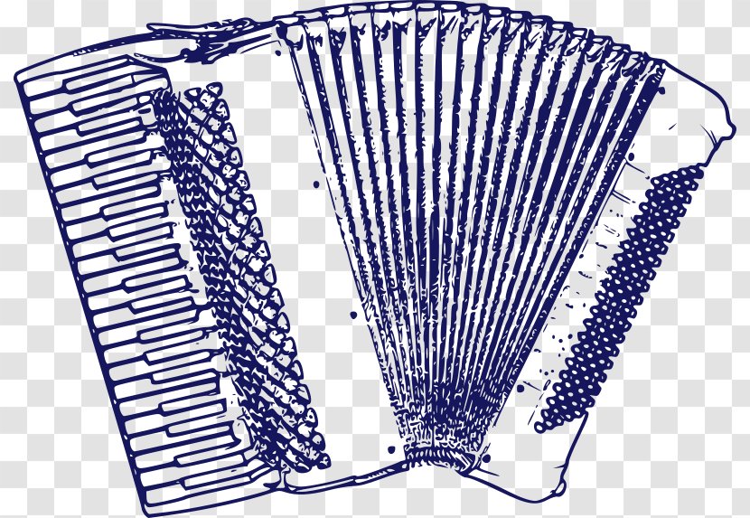 Trikiti Piano Accordion Musical Instruments Clip Art - Watercolor Transparent PNG