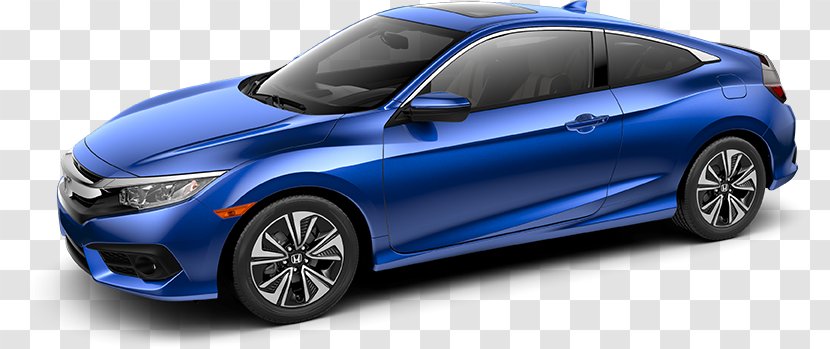 2018 Honda Civic LX-P Coupe Coupé Car Front-wheel Drive Transparent PNG