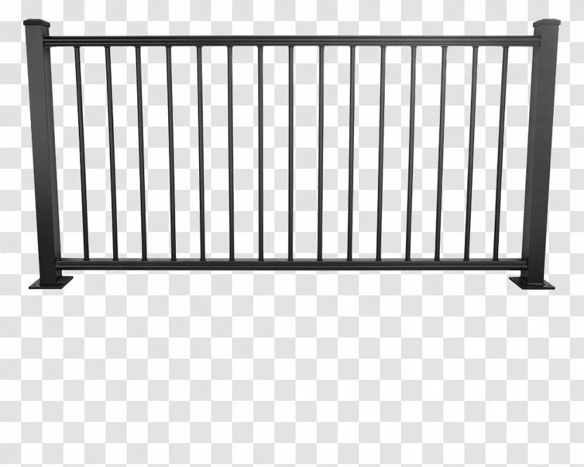 Handrail Guard Rail Deck Railing Baluster - Black Transparent PNG