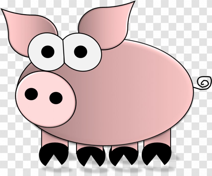 Domestic Pig Drawing Chart Clip Art - Cartoon Transparent PNG