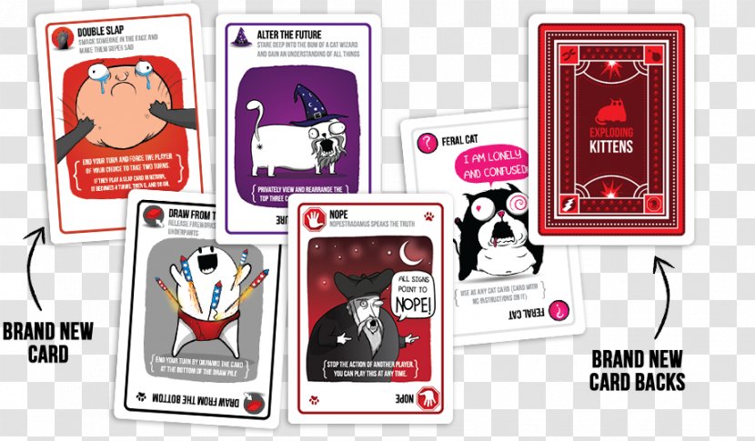 Exploding Kittens Imploding Kittens: This Is The First Expansion Of Game Playing Card - Advertising - Kitten Transparent PNG