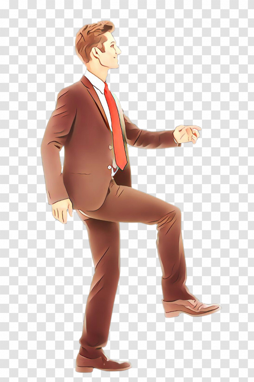 Standing Costume Suit Animation Figurine Transparent PNG