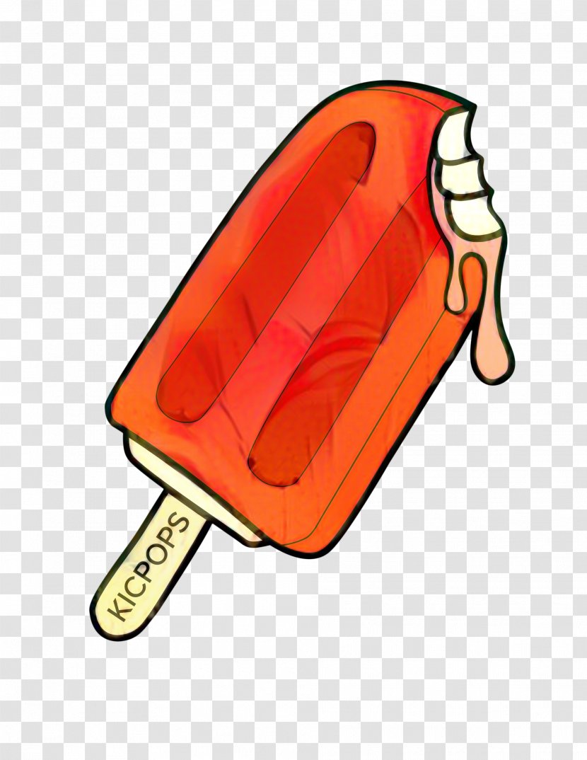 Frozen Food Cartoon - Ice Cream - Dessert Pop Transparent PNG
