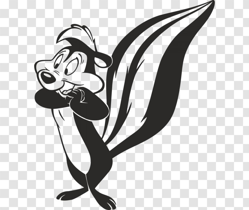 Pepé Le Pew Looney Tunes Character Drawing Cartoon - Mammal - Pepe PEW Transparent PNG