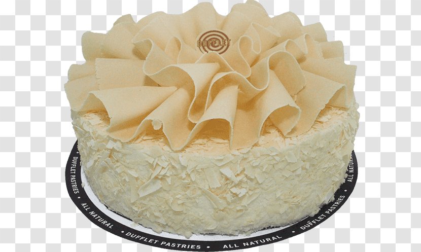 Mousse White Chocolate Cake Cream Sponge - Dufflet Transparent PNG