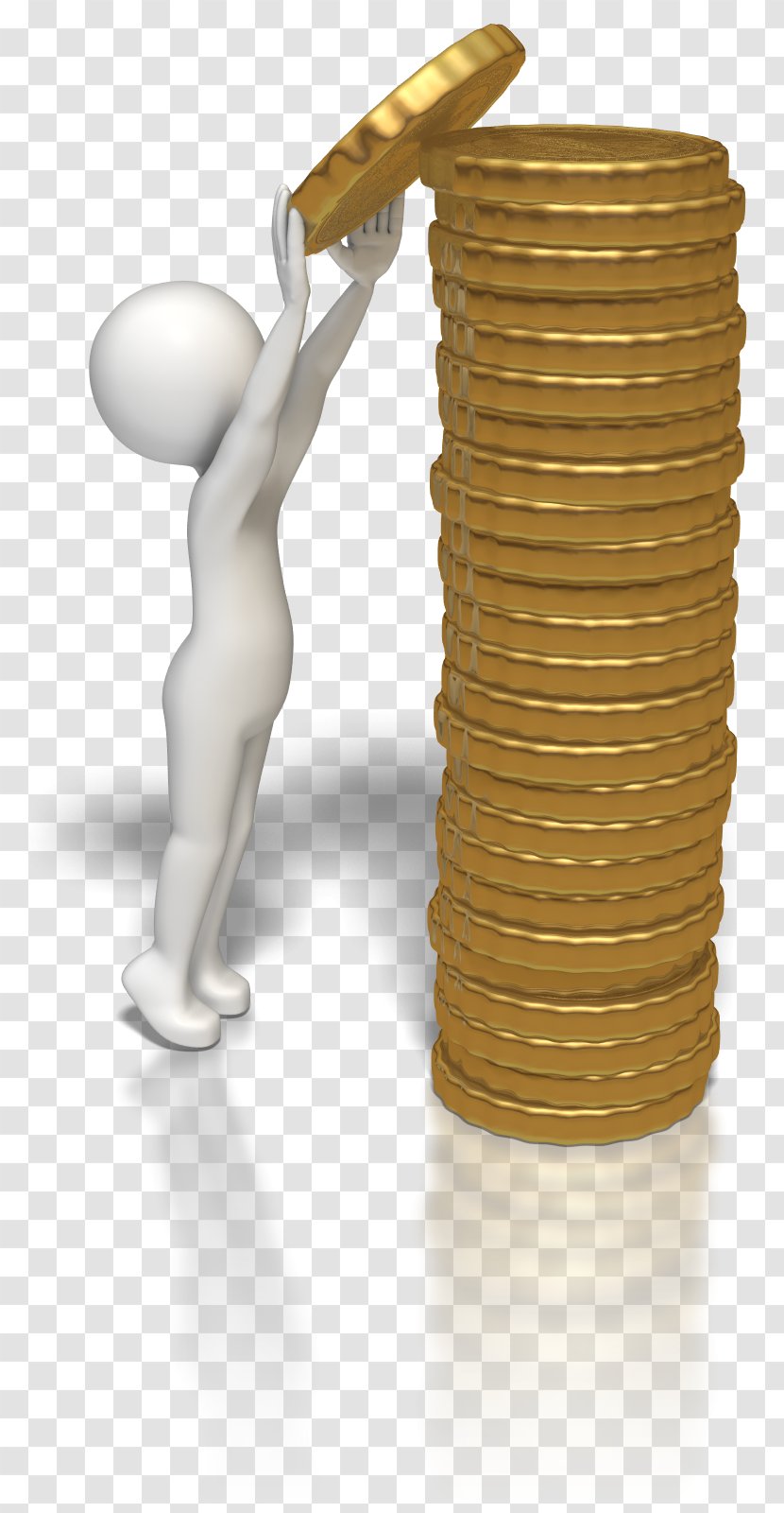 Gold Coin Clip Art - Stack Transparent PNG