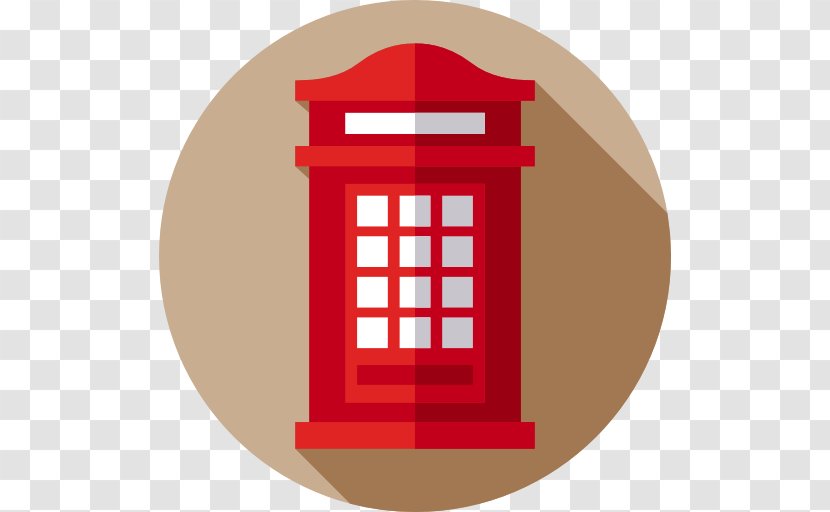 Phone-booth - English - Red Transparent PNG