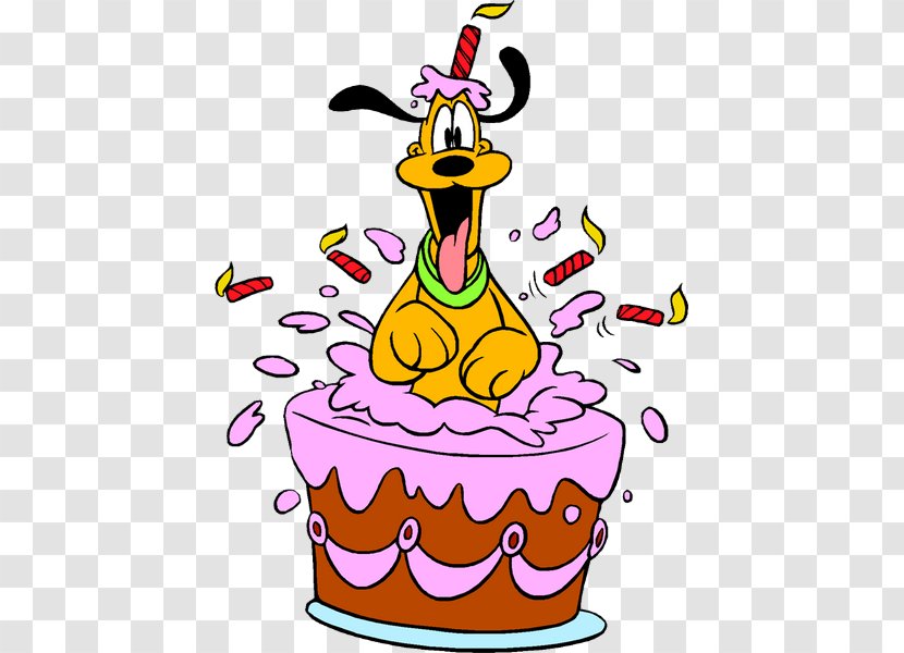 Pluto Mickey Mouse Minnie Goofy Donald Duck - Happy Birthday To You Transparent PNG