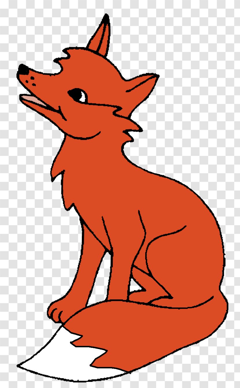 Red Fox Snout Tail Clip Art - Spray！ Transparent PNG