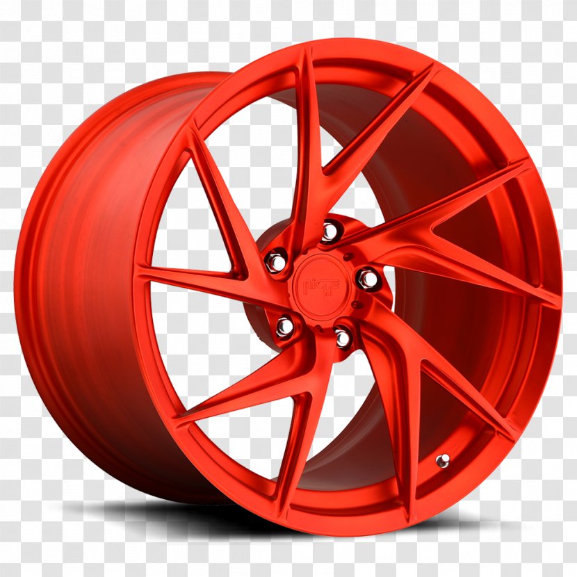 Car Custom Wheel Forging Candy Apple Red - Over Wheels Transparent PNG