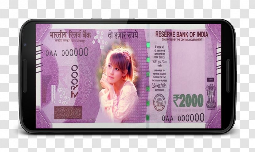 Modi Ki Note 2016 Indian Banknote Demonetisation Rupee - Gadget - India Transparent PNG