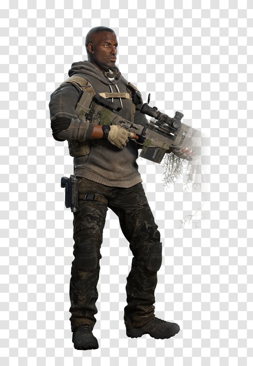 Tom Clancy's Ghost Recon Wildlands Phantoms The Division Rainbow Six Siege Soldier - Sniper Warrior 2 Transparent PNG