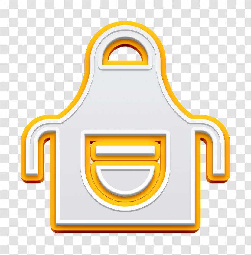 Kitchen Icon Apron Icon Transparent PNG