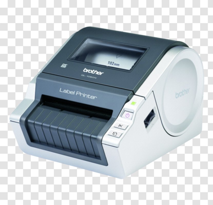 Label Printer Brother QL-1060 Thermal Printing - Office Supplies Transparent PNG