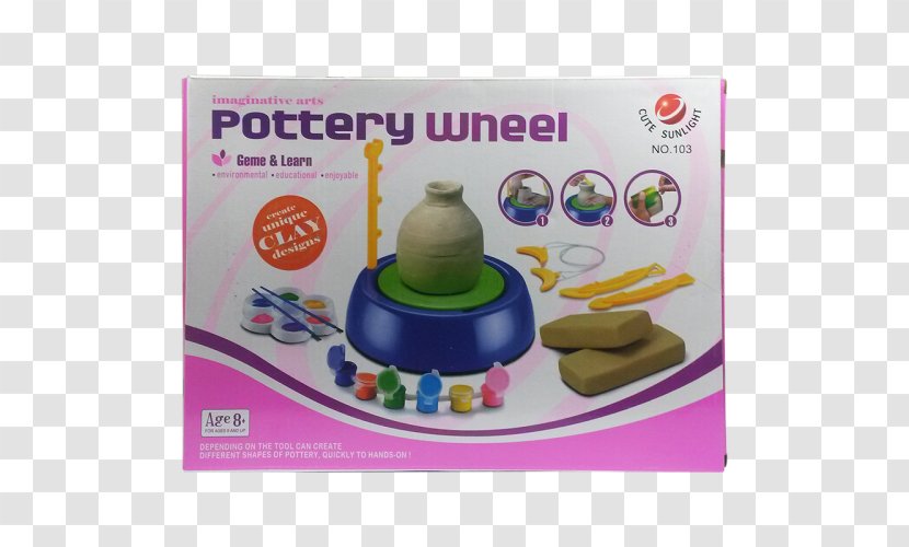 Potter's Wheel Educational Toys Pottery Amazon.com - Child - Toy Transparent PNG
