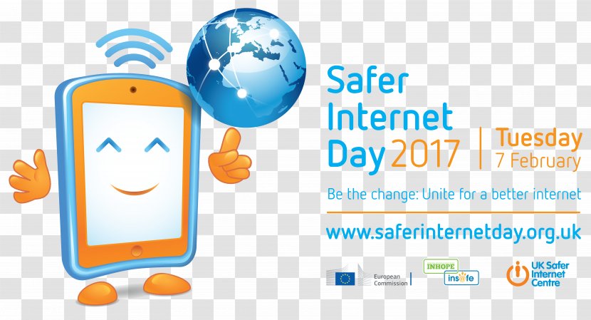 Safer Internet Day Safety Elementary School - Organization - Learning Postcard Transparent PNG