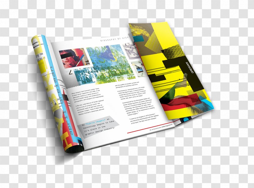Graphic Design Graphics Magazine Art - Brochure Transparent PNG