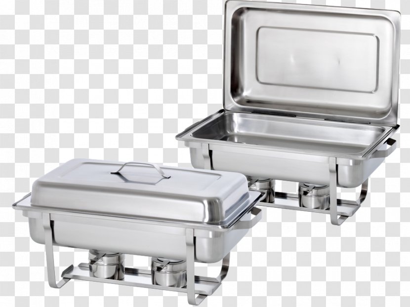 Buffet Chafing Dish Gastronorm Sizes Rechaud Stainless Steel - Com Transparent PNG