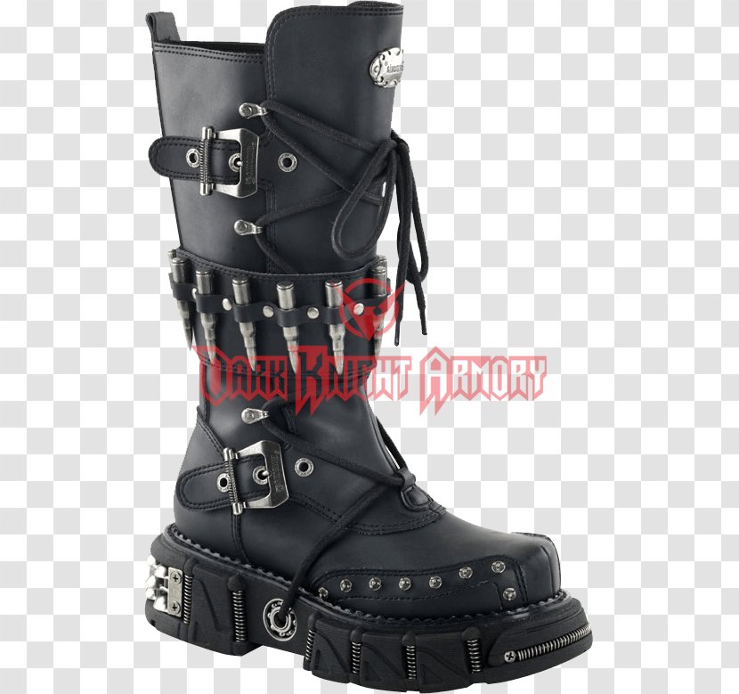 Combat Boot Shoe Gothic Fashion Footwear - Kneehigh Transparent PNG