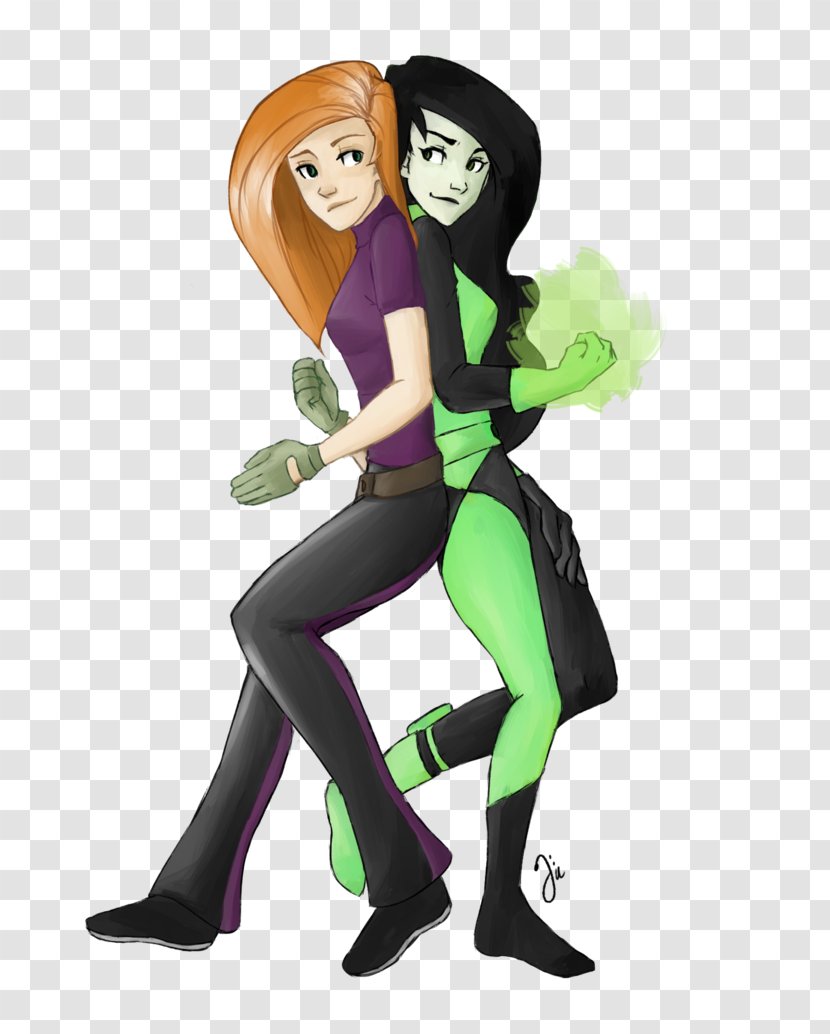 Shego Drawing Cartoon Disney Channel - Frame - Kim Possible Transparent PNG