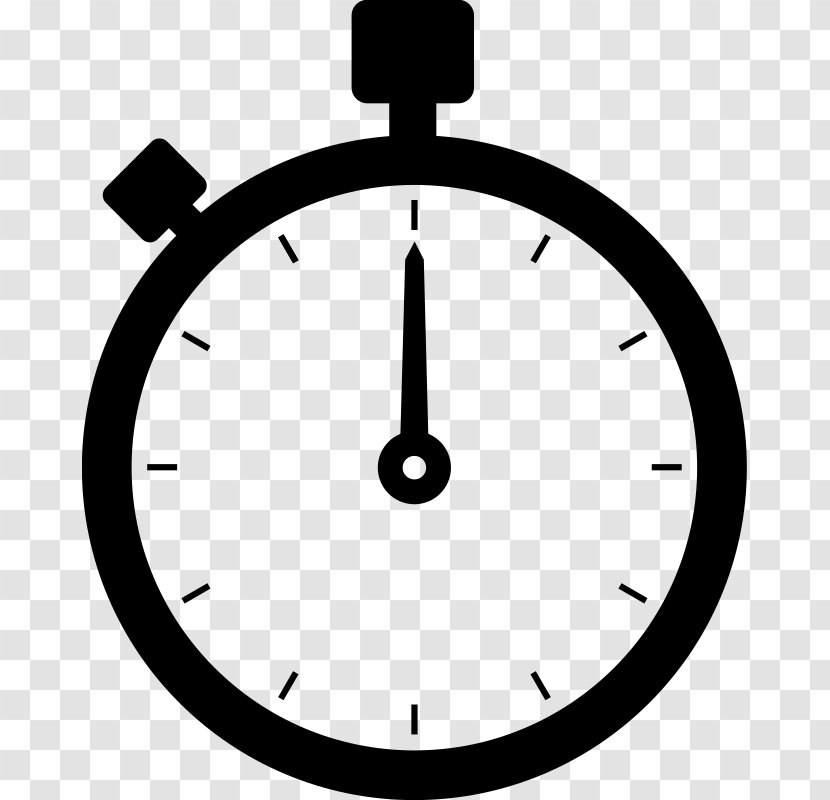 Stopwatch Timer Clip Art - Home Accessories - Symbol Transparent PNG