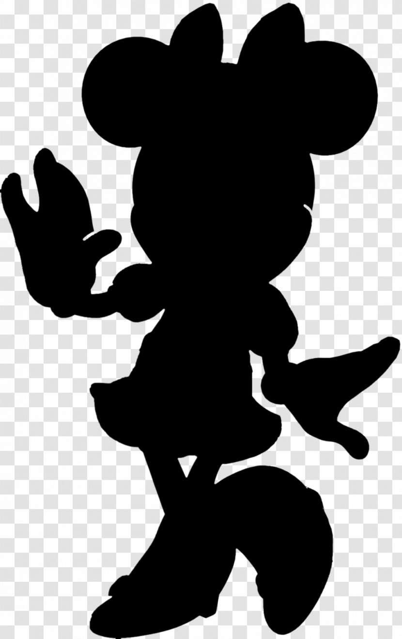 Minnie Mouse Mickey Cinderella Watercolor Painting - Walt Disney - Silhouette Transparent PNG
