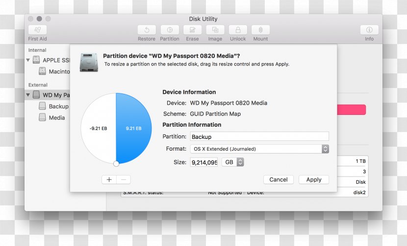 Computer Program Disk Partitioning Boot Camp Hard Drives Utility - Apple Transparent PNG