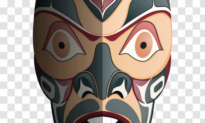 Traditional African Masks - Poster - Mask Transparent PNG