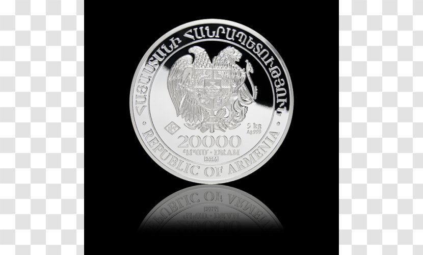 Noah's Ark Silver Coins Armenia - Noble Metal Transparent PNG