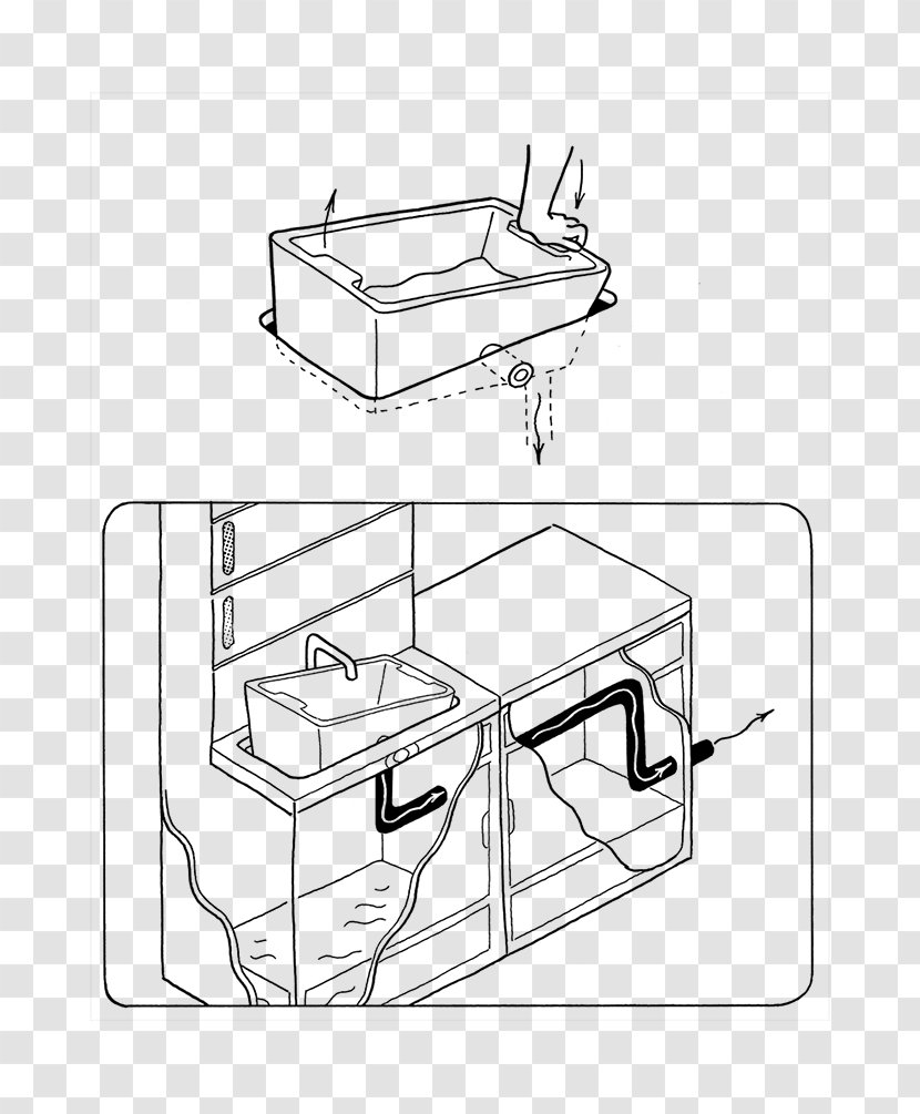 Table Kitchen Sketch - Furniture - Design Transparent PNG
