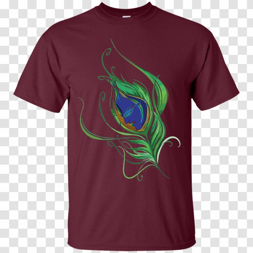 T-shirt Hoodie Clothing Gildan Activewear - Green - Lord Krishna Transparent PNG