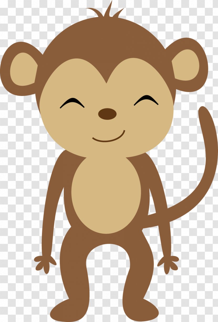 YouTube Jungle Clip Art - Fictional Character - Monkey Transparent PNG