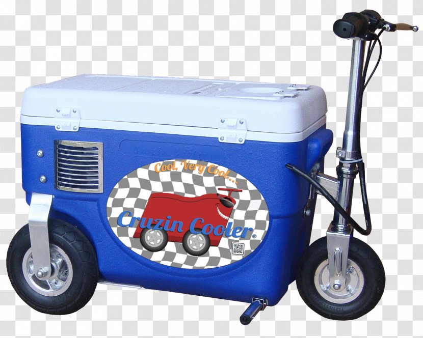 Scooter Ride-on Cooler Electric Vehicle Cruzin Coolagon - Coolest Transparent PNG