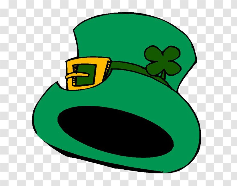 Saint Patrick's Day Clip Art Openclipart Image Free Content - Green Top Hat Transparent PNG