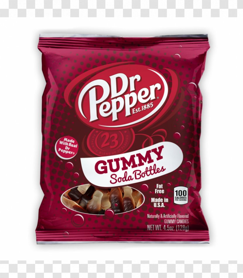 Gummi Candy Fizzy Drinks A&W Root Beer Dr Pepper - Bottle Transparent PNG