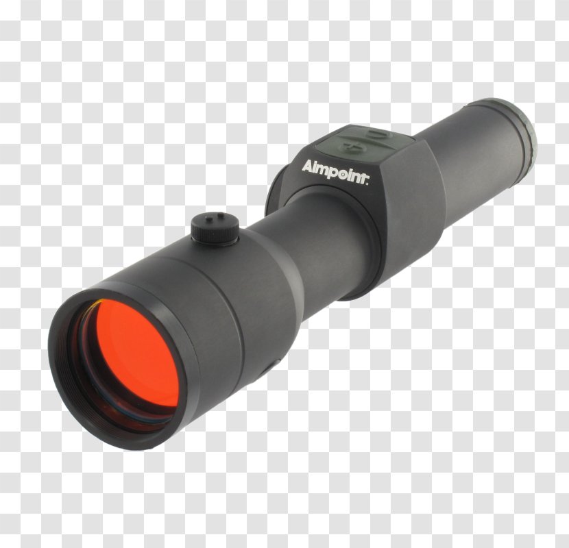 Aimpoint AB Red Dot Sight Hunting Telescopic - Silhouette - Frame Transparent PNG