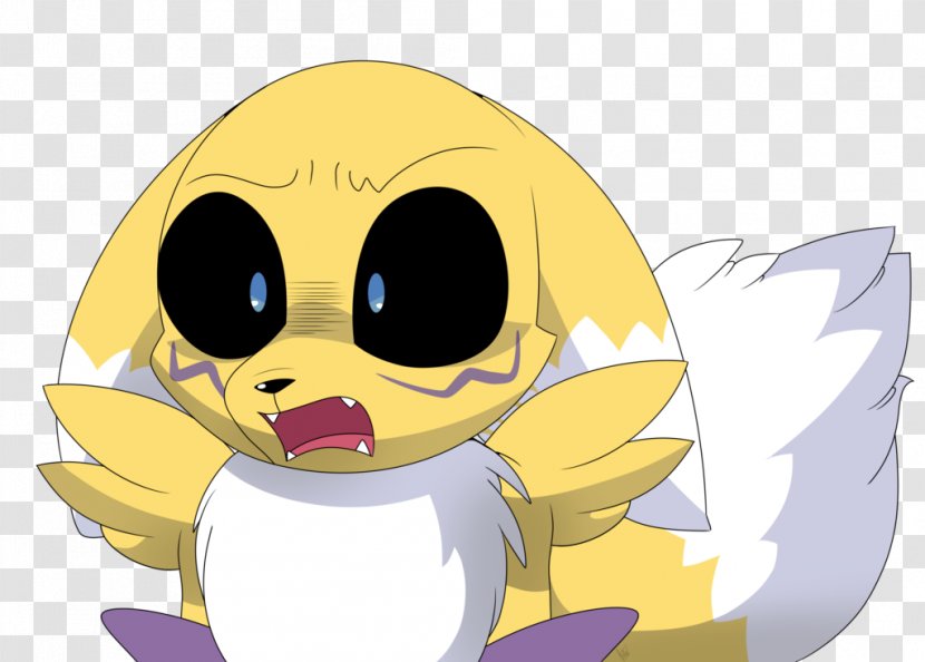 Renamon DeviantArt Character Drawing Video - Heart - Shocked Reaction Transparent PNG