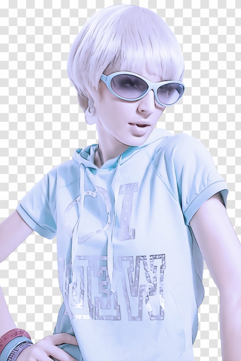 Glasses - Cool - Wig Bob Cut Transparent PNG