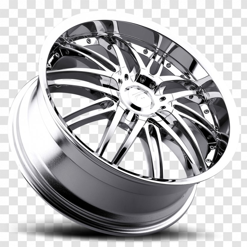 Alloy Wheel Car Chrome Plating Rim - Tire Transparent PNG