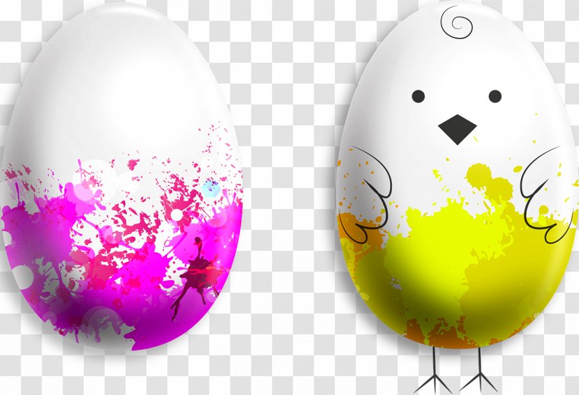 Easter Bunny Red Egg - Food - Eggs Transparent PNG