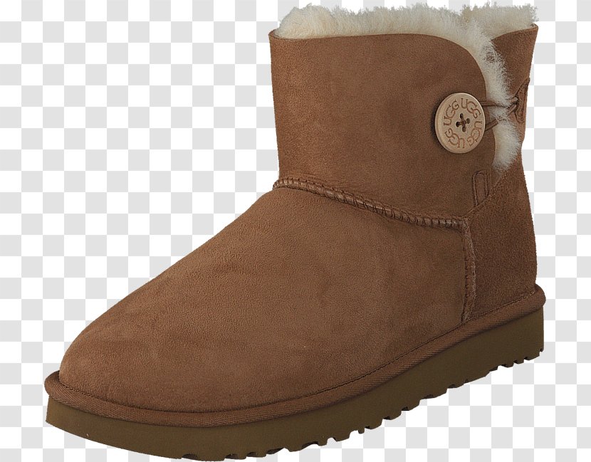 Ugg Boots Shoe Brown - Woman Transparent PNG
