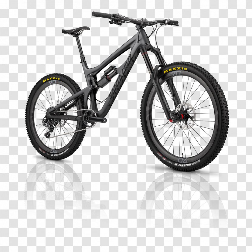 Santa Cruz Bicycles Mountain Bike Carbon DVO Emerald Suspension Fork - Automotive Wheel System - Bicycle Transparent PNG