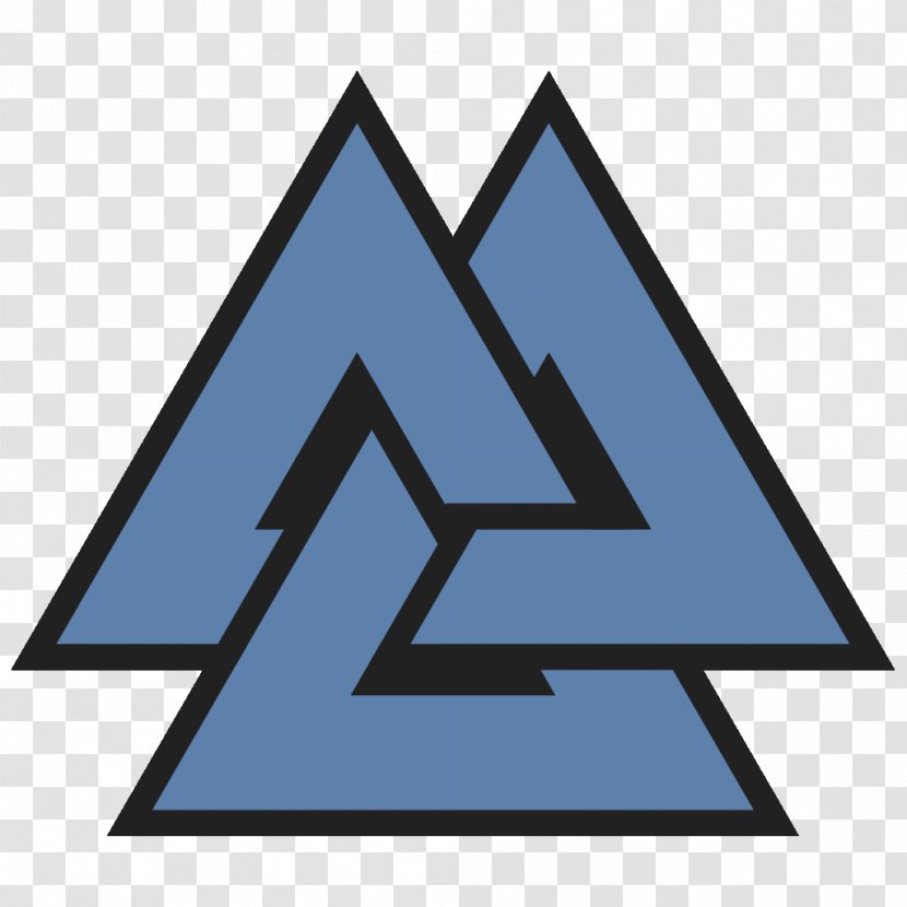 Odin Symbol Valknut Old Norse Triquetra Transparent PNG