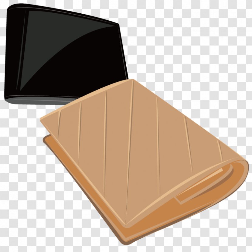 Wallet - Leather - Vector Transparent PNG