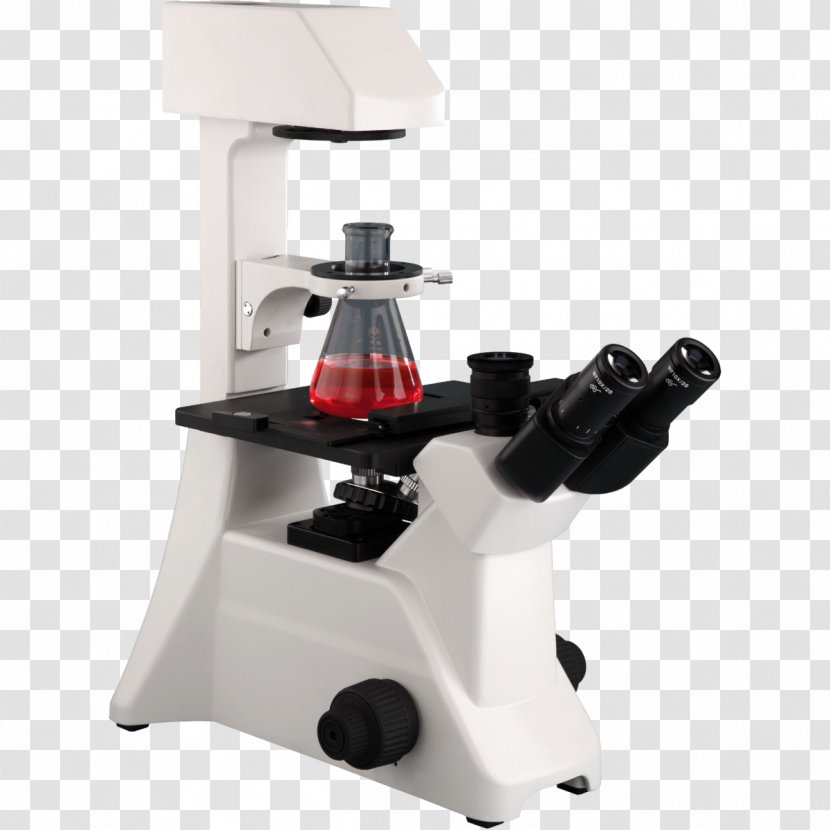 Inverted Microscope Scientific Instrument Light Optical - Eyepiece Transparent PNG