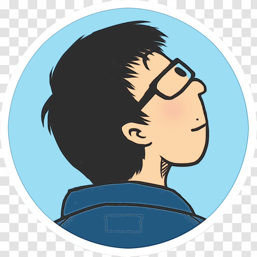 Hair Cartoon - Hairstyle - Gesture Jaw Transparent PNG