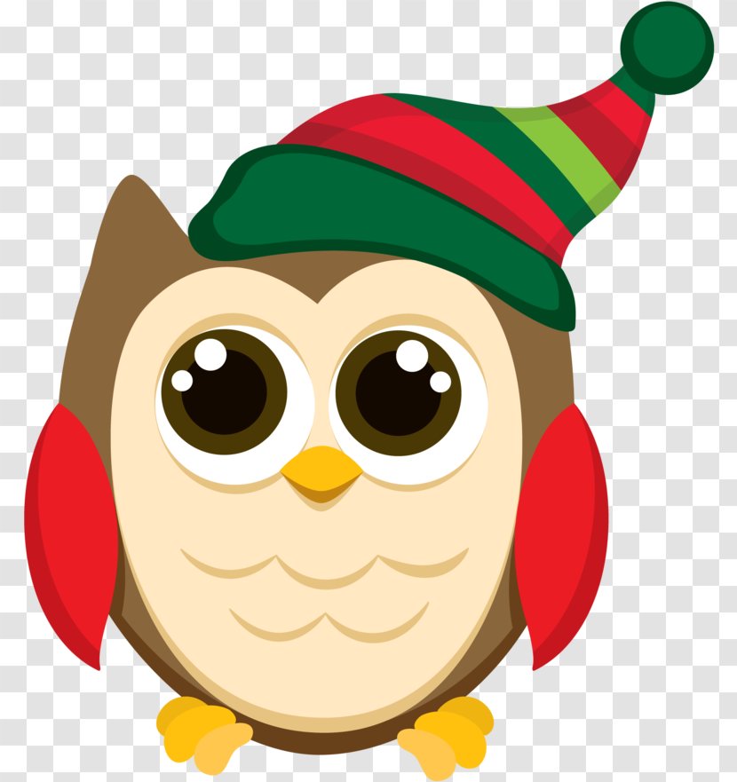 Clip Art Christmas Owl Day - Fictional Character - Special Guy Cartoon Transparent PNG