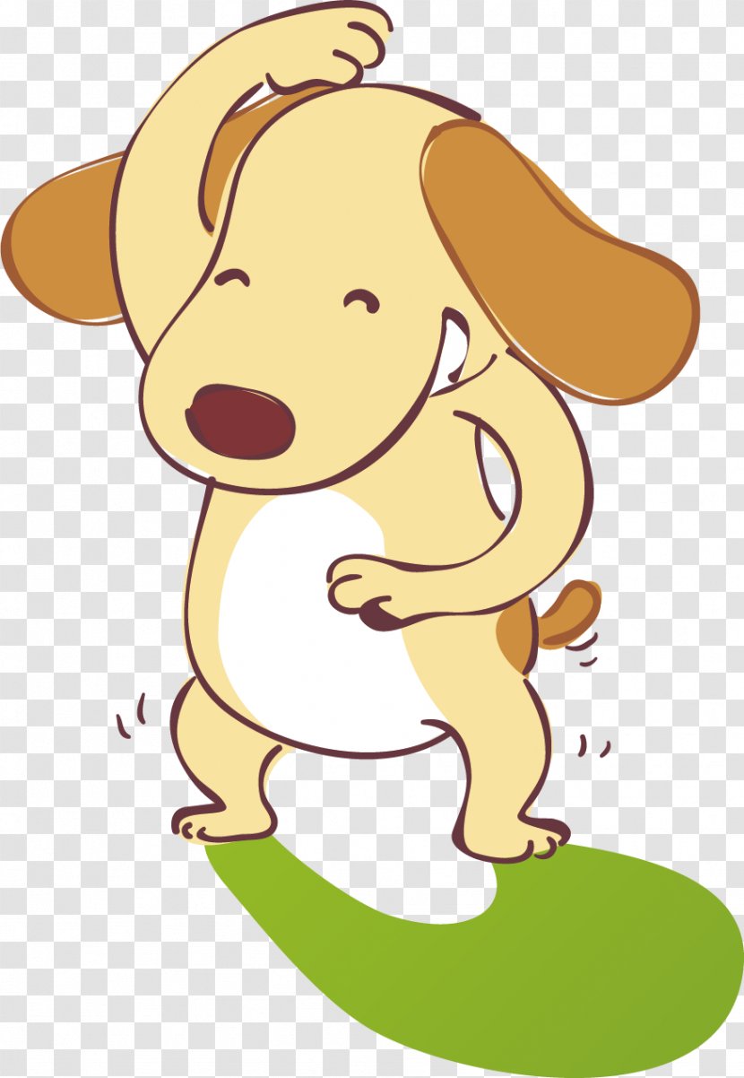 Puppy Dog Clip Art - Cute Animal Background Material Transparent PNG