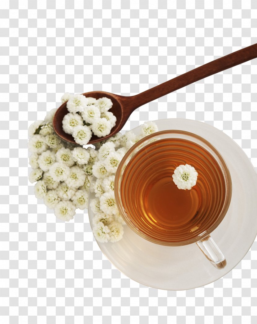 Flowering Tea Chrysanthemum Green - Honey Transparent PNG